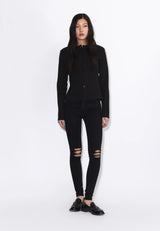 Black Ripped Knees