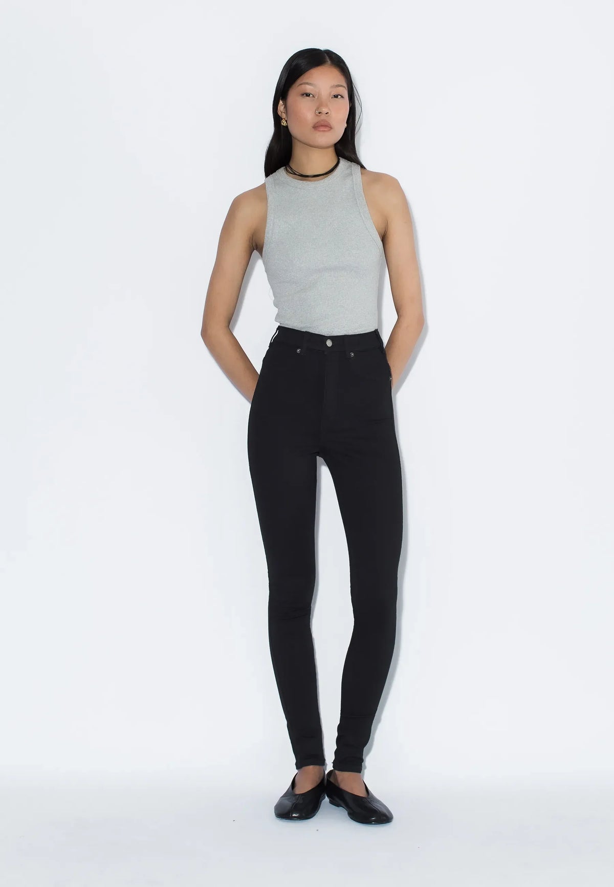SOLITAIRE JEANS - Black – view 6