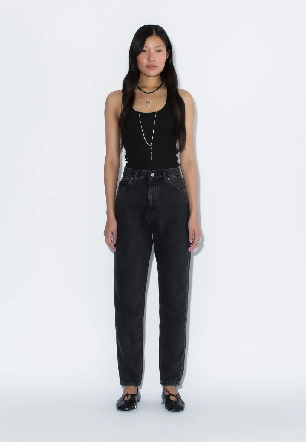 NORA JEANS - Retro Black – view 4