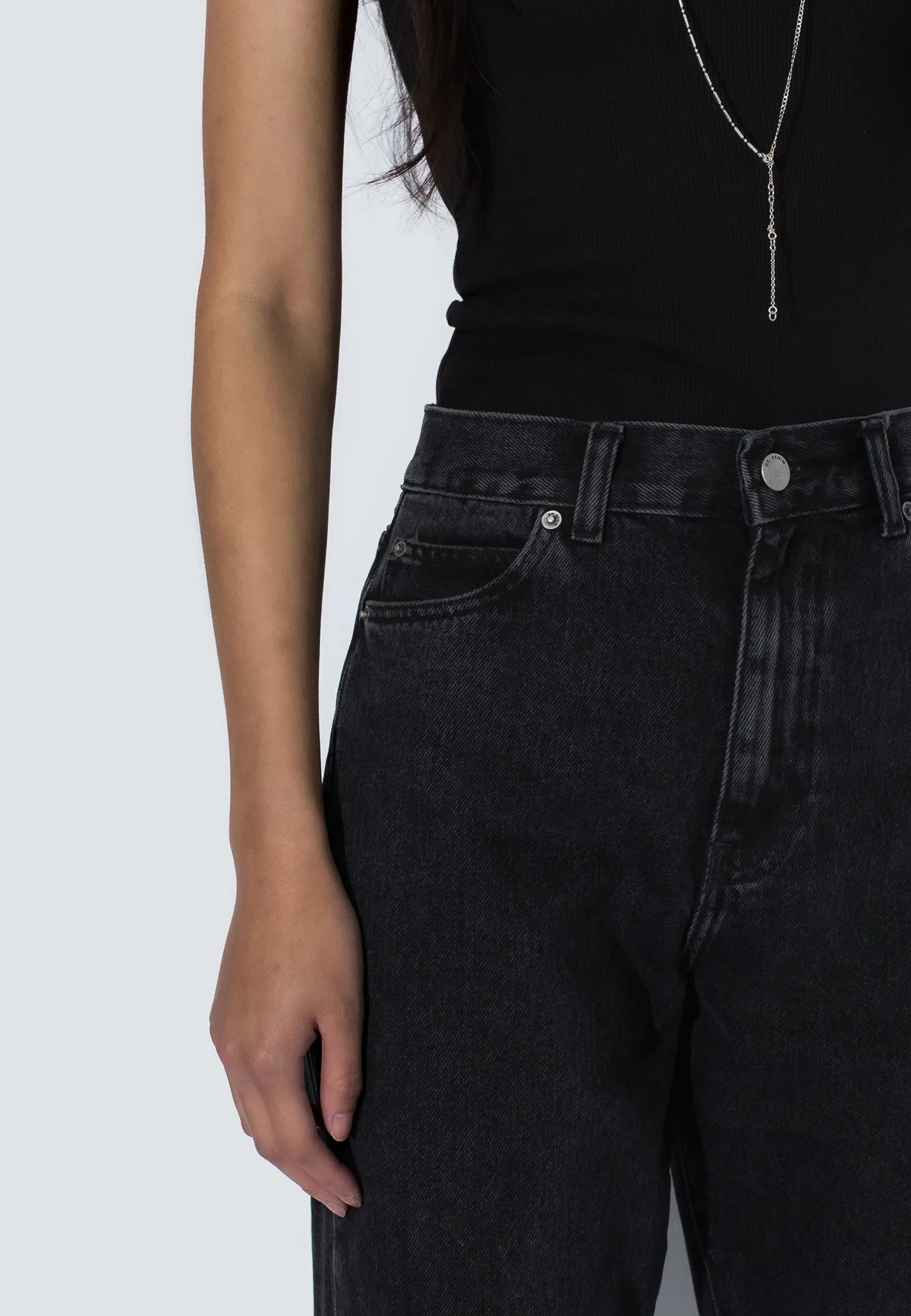 NORA JEANS - Retro Black – view 8
