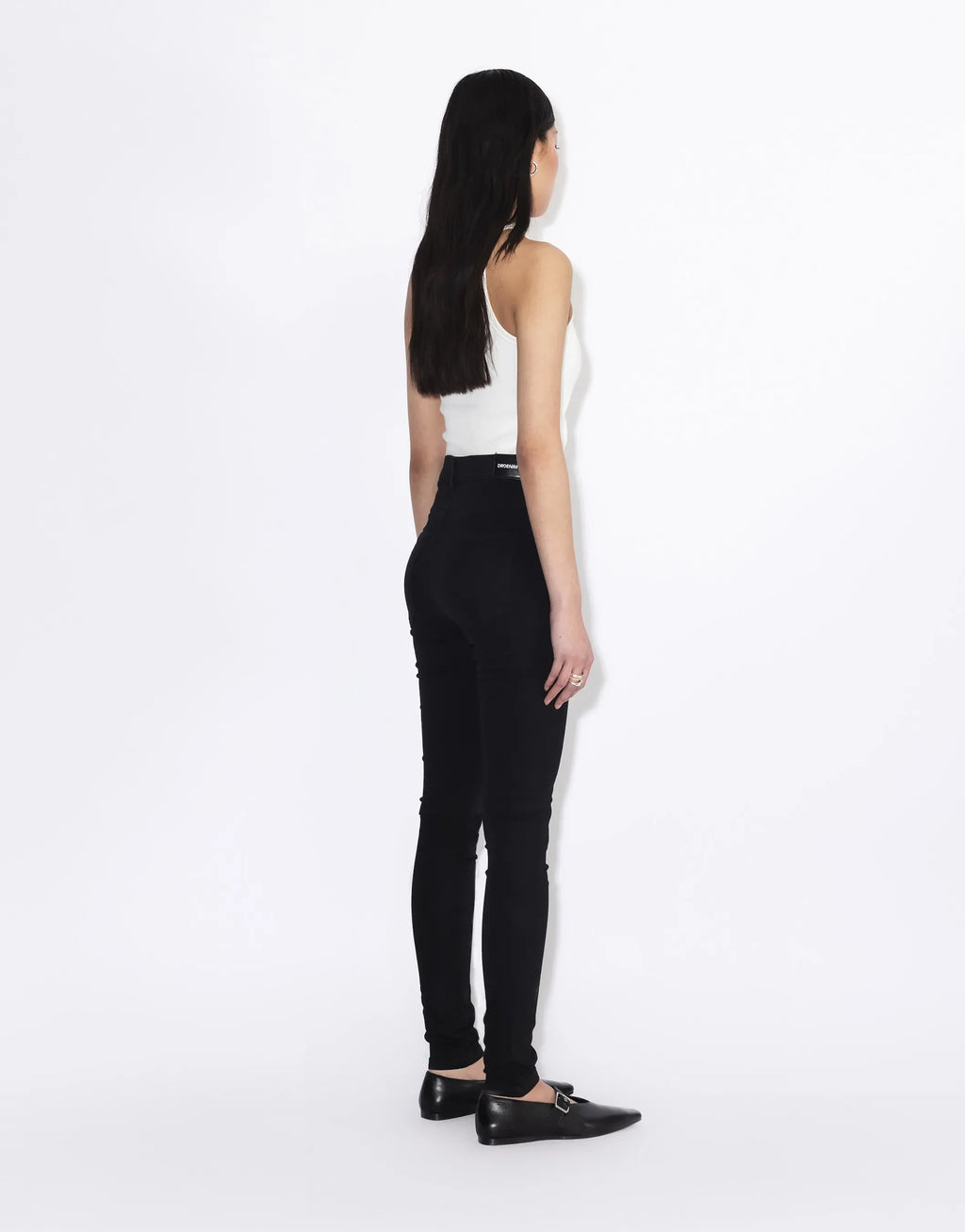 MOXY JEANS - Black Ripped Knees – view 5