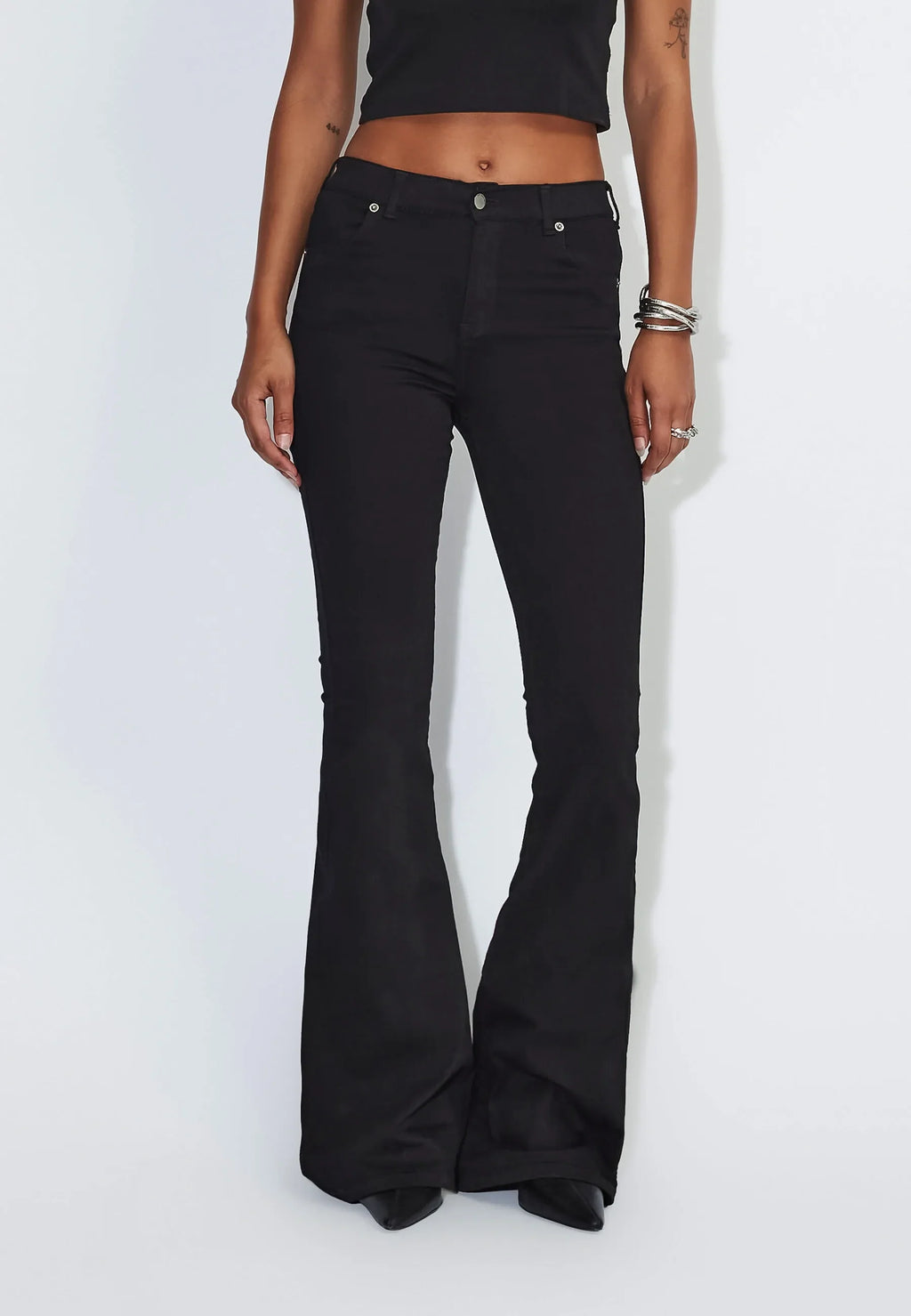 MACY JEANS - Black – view 5