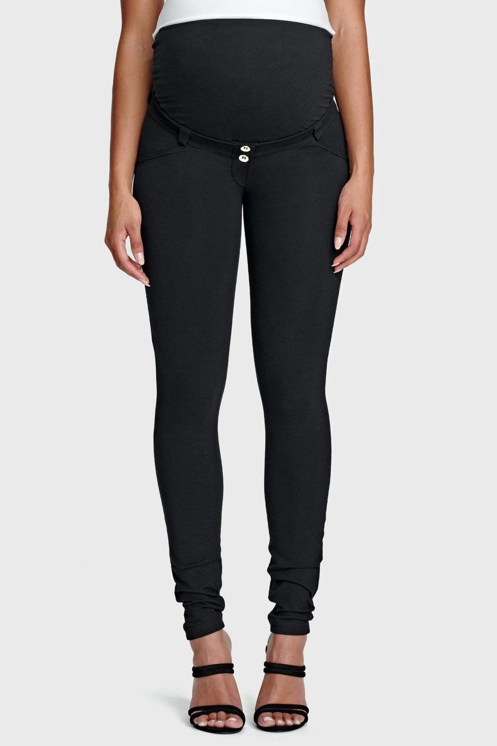 Freddy WR.UP® black maternity skinny trousers – view 5
