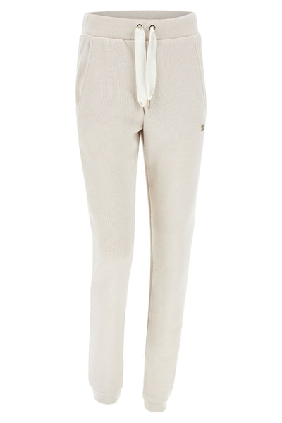 Ivory Tracksuit Bottoms