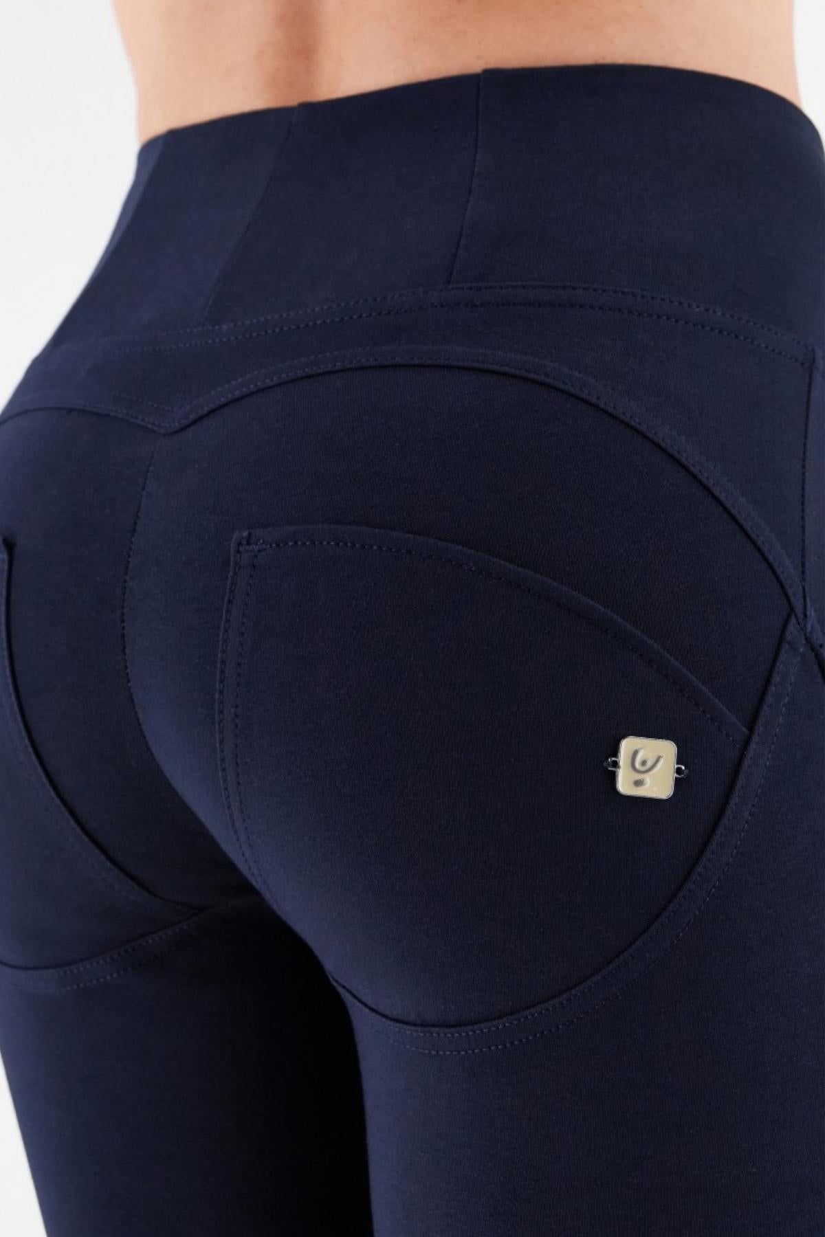 Freddy WR.UP® navy high rise skinny trousers – view 3