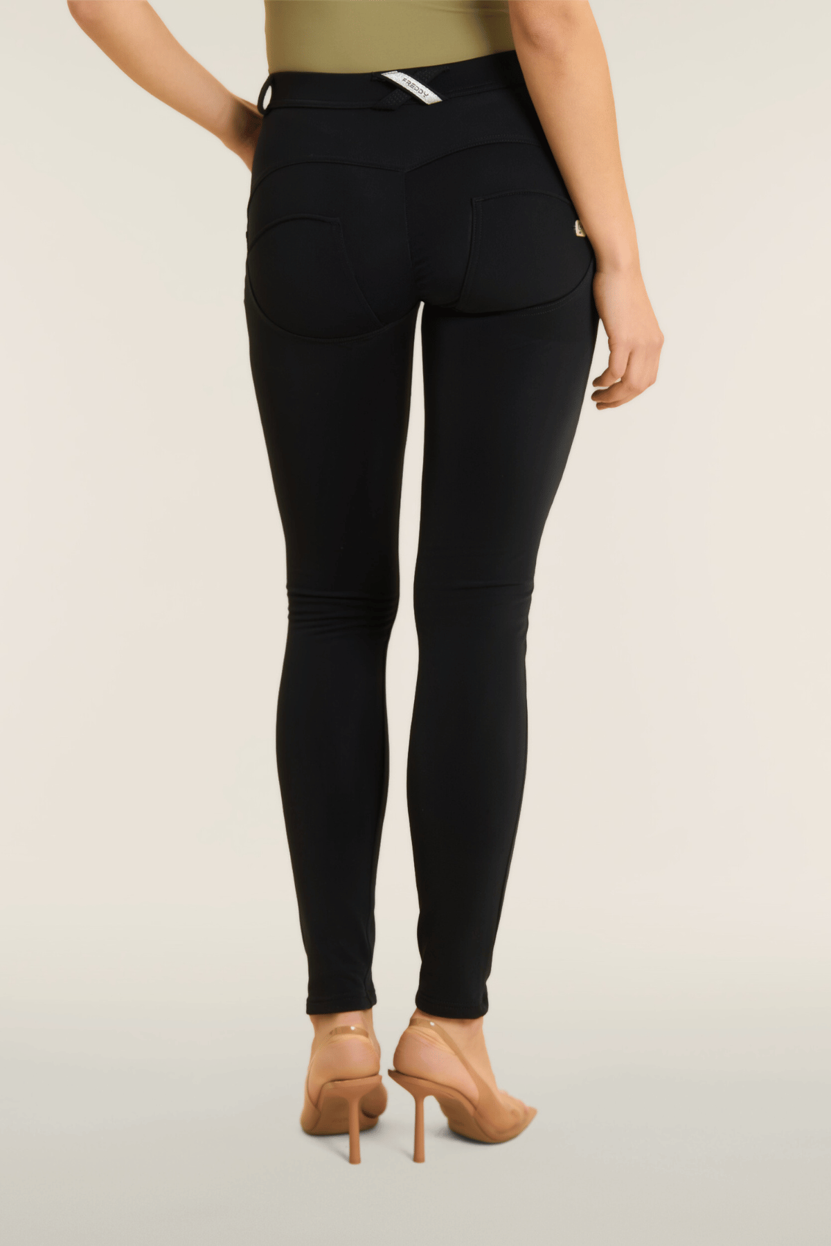 Fleece Lined DIWO Mid Rise Full Length