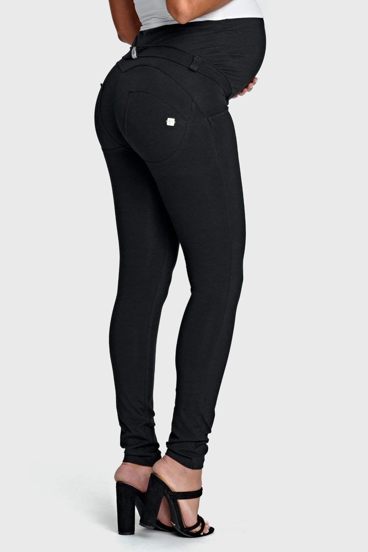 Freddy WR.UP® black maternity skinny trousers – view 2