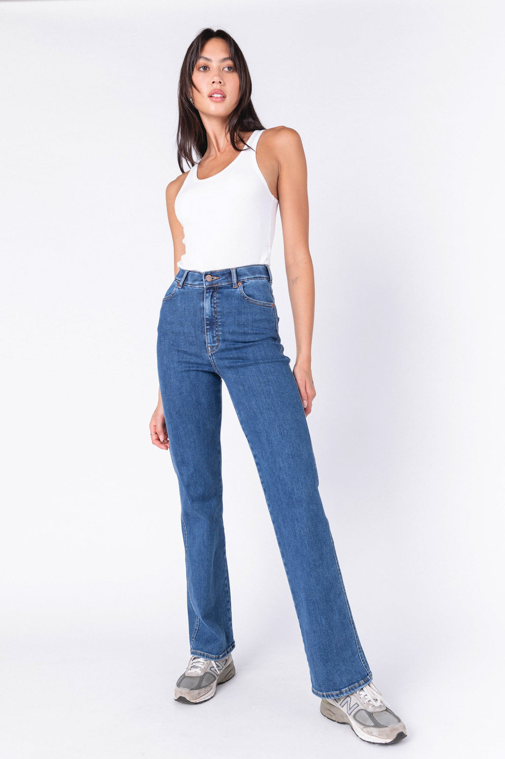 MOXY STRAIGHT - Pyke Plain Dark Blue – view 2