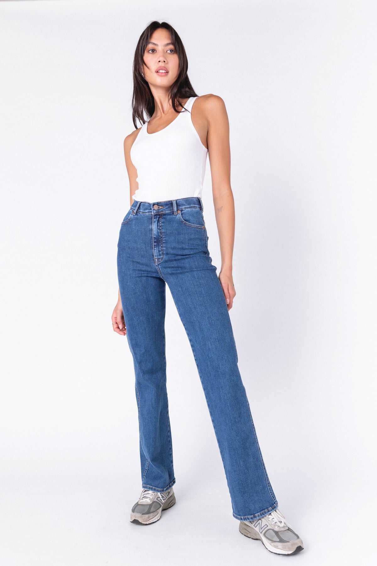 MOXY STRAIGHT - Pyke Plain Dark Blue – view 2