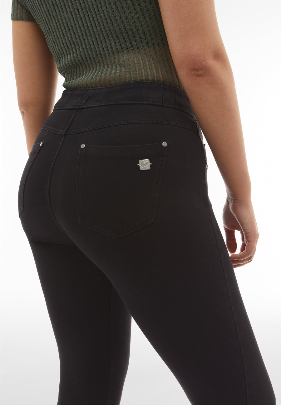 N.O.W Black Denim Regular Rise