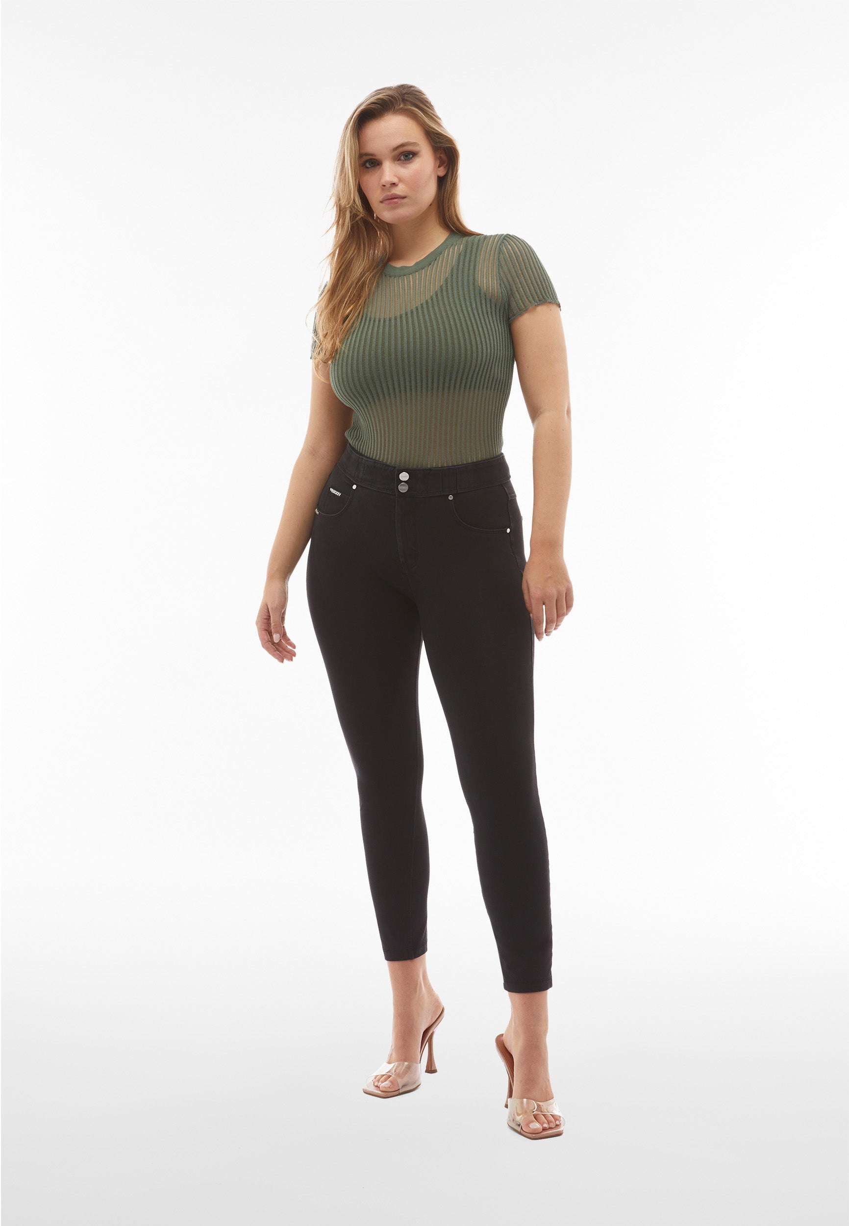 N.O.W Black Denim Regular Rise