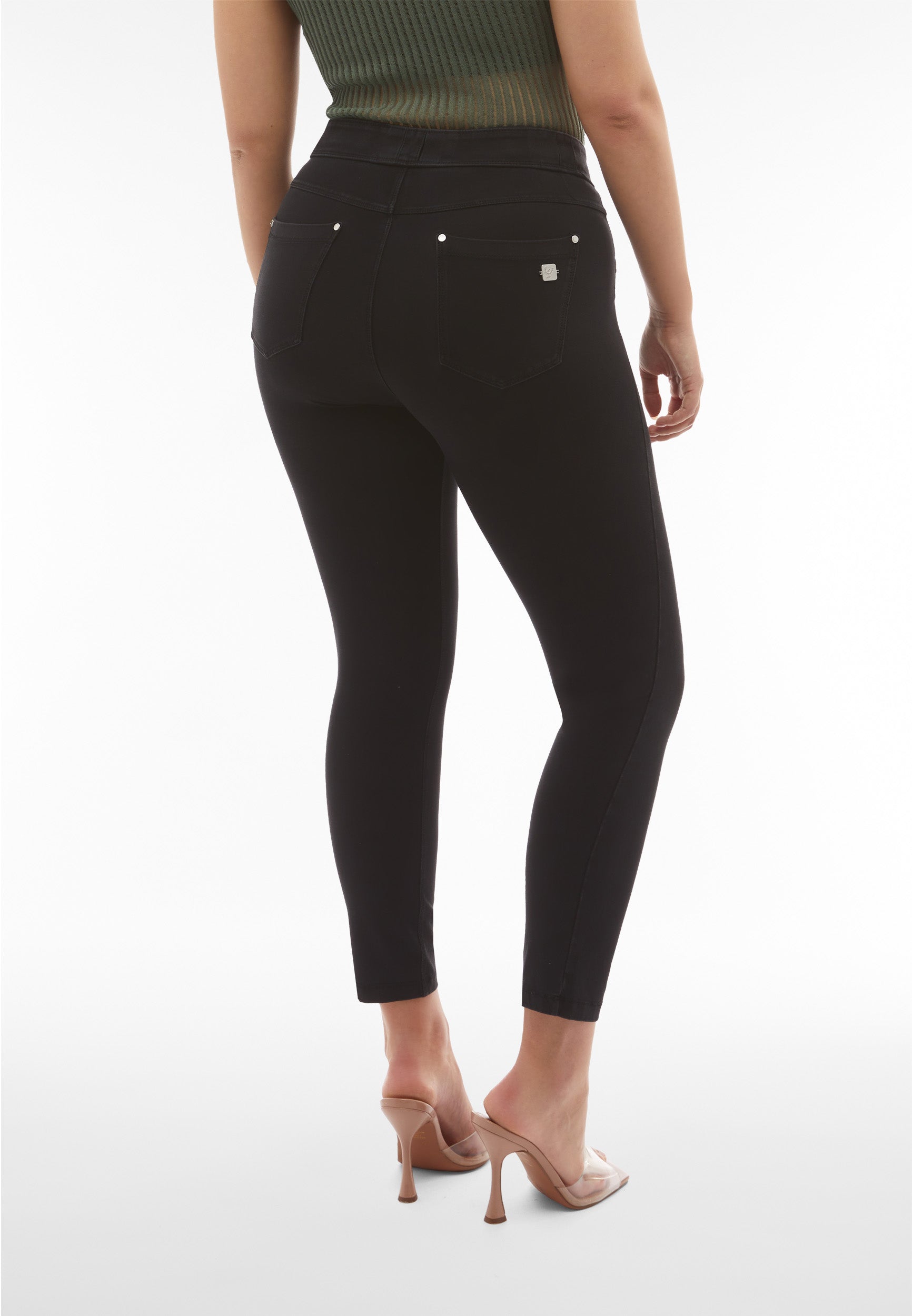 N.O.W Black Denim Regular Rise