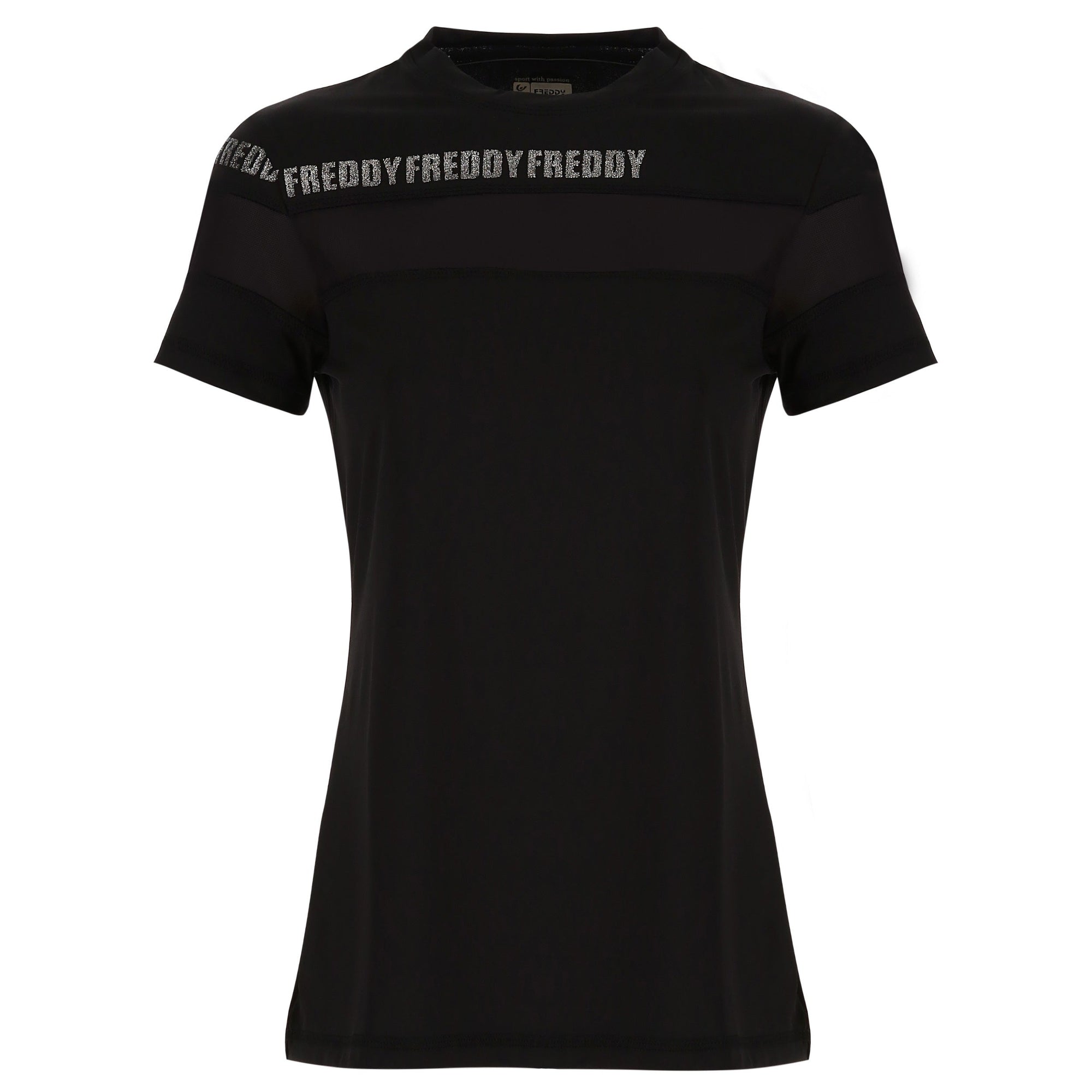 Black Activewear T-Shirt