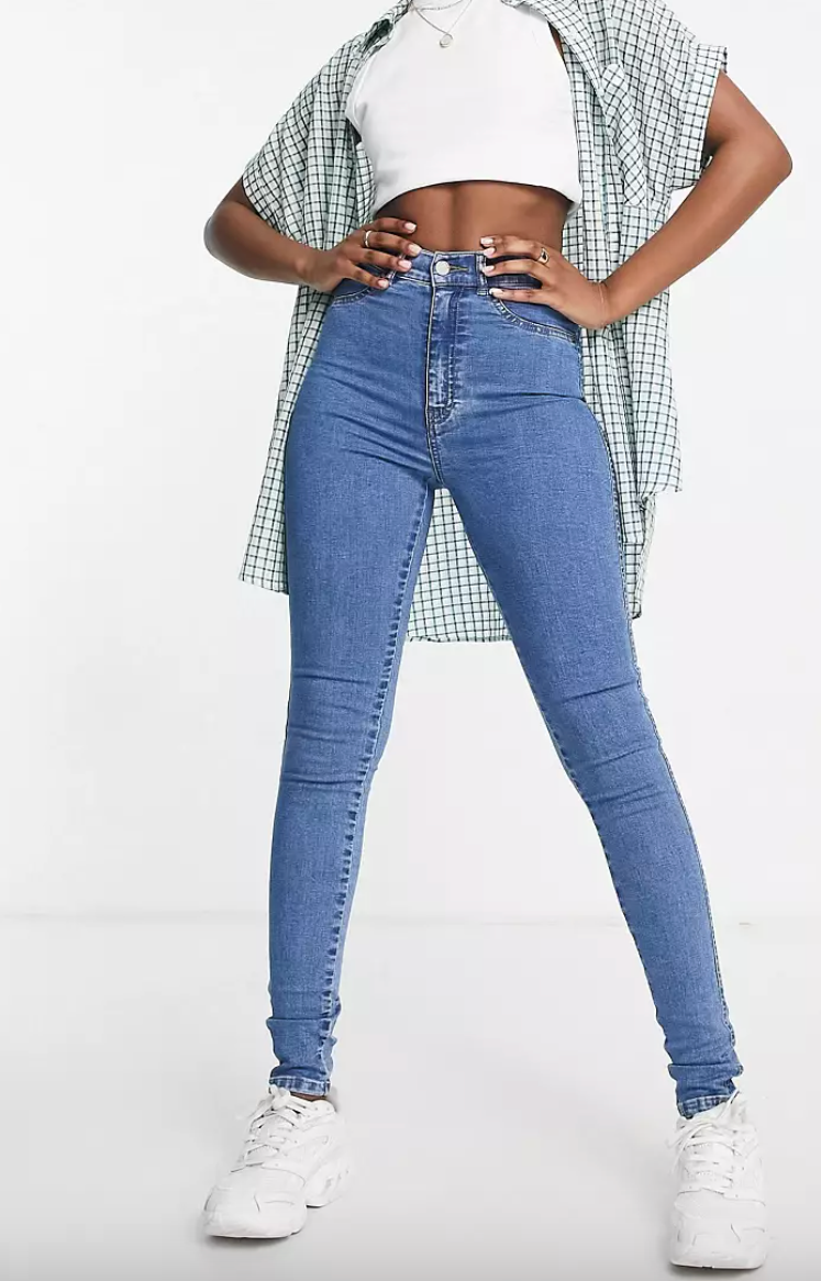 SOLITAIRE JEANS Black High Waist Dr. Denim Ireland We Are