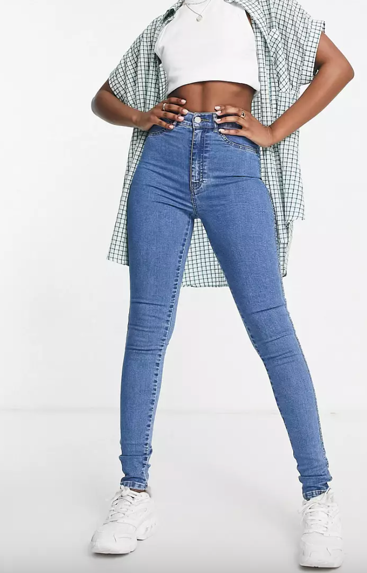 SOLITAIRE JEANS - PARADISE MID BLUE