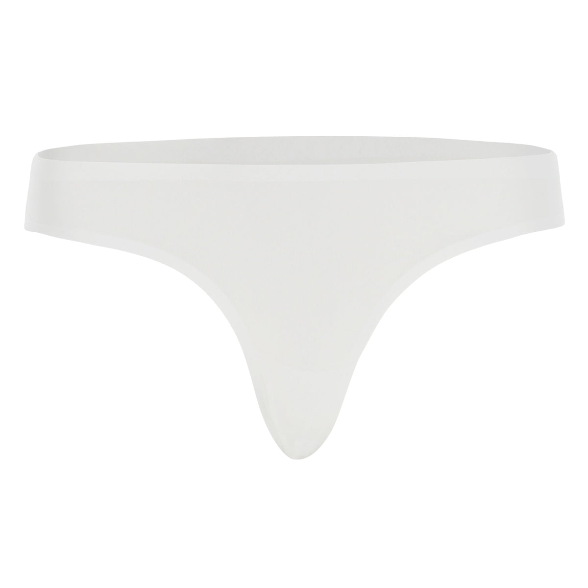 Freddy white seamless mid waist thong