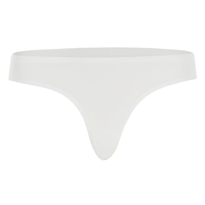 Freddy white seamless mid waist thong