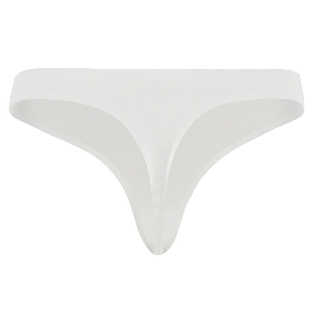 Freddy white seamless mid waist thong – view 2