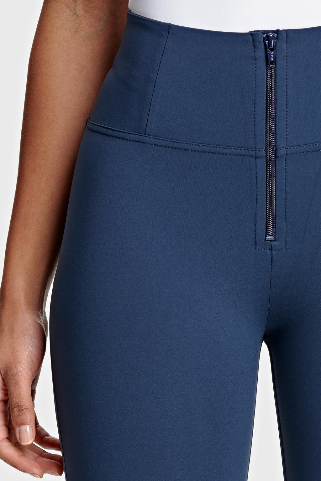Freddy DIWO Pro navy high waist skinny trousers – view 5