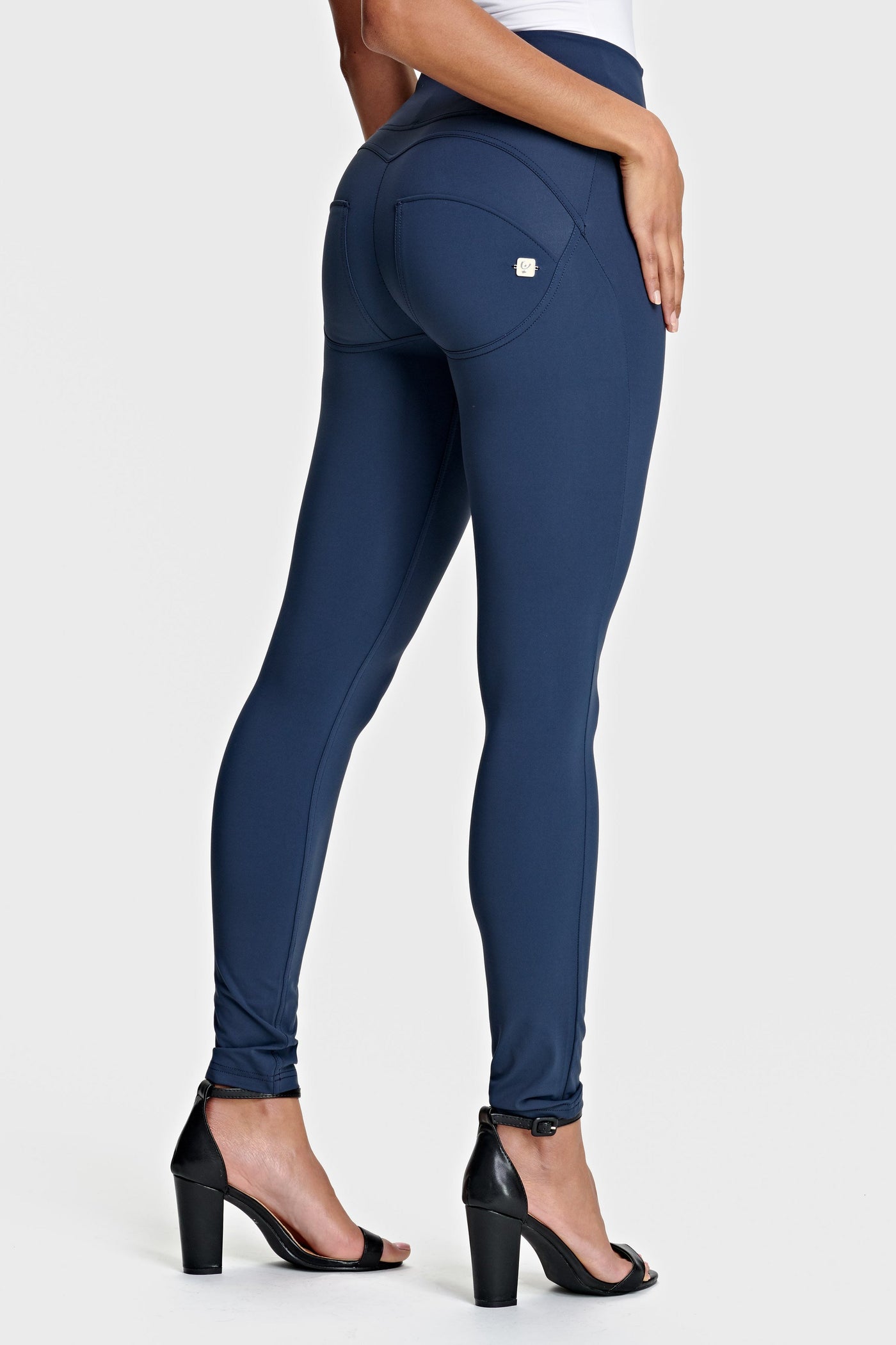 Navy D.I.W.O Pro High Waist Full Length