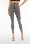 Grey Denim High Rise Full Length