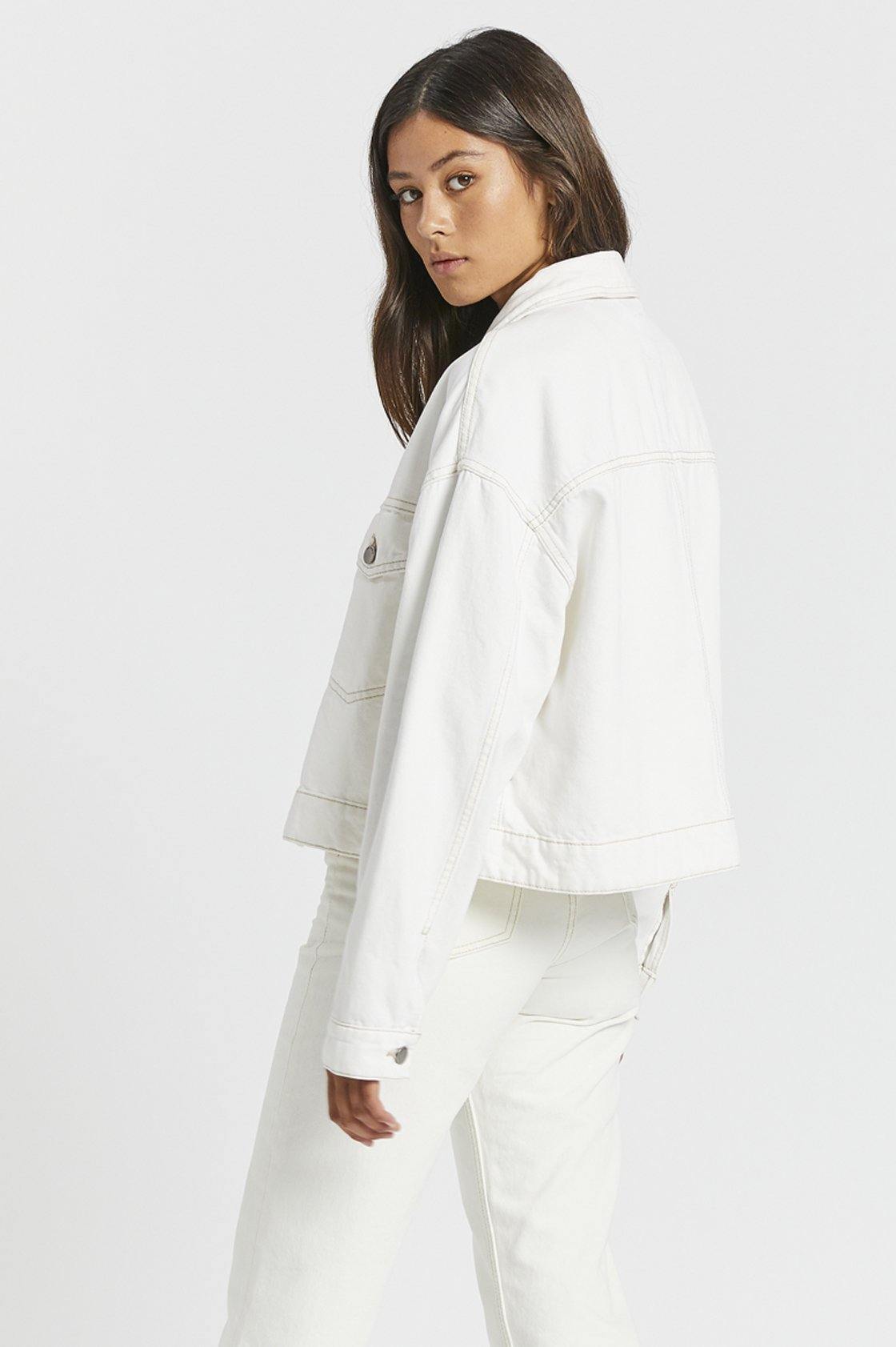 Khalila Cropped Jack - Light ecru – view 3