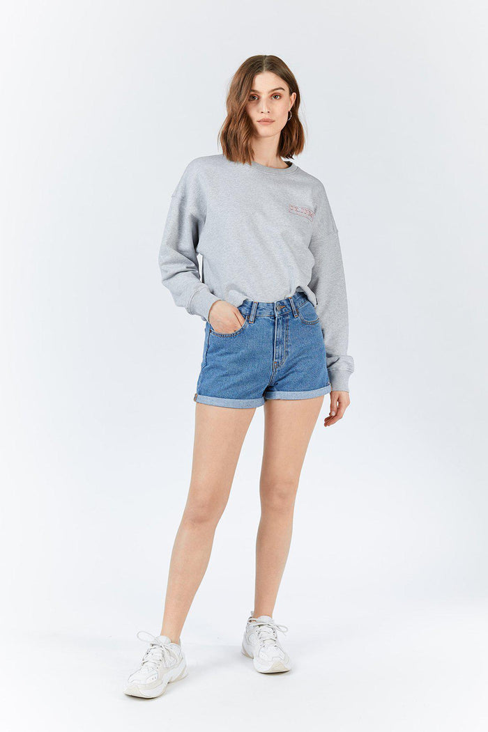 Jenn Shorts - Retro Sky Blue
