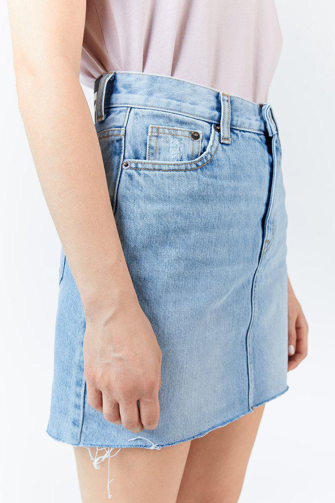 Mallory Denim Skirt  - Destiny Blue