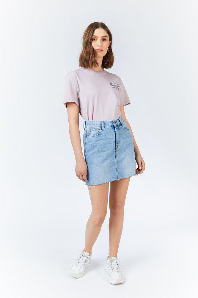 Mallory Denim Skirt - Destiny Blue
