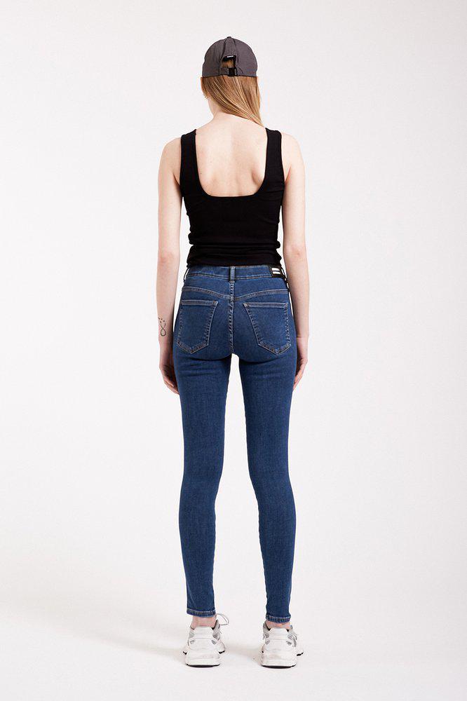 LEXY JEANS - Pyke Plain Dark Blue