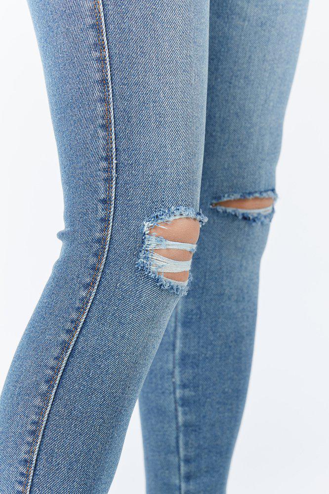 LEXY JEANS -  Westcoast Blue Ripped