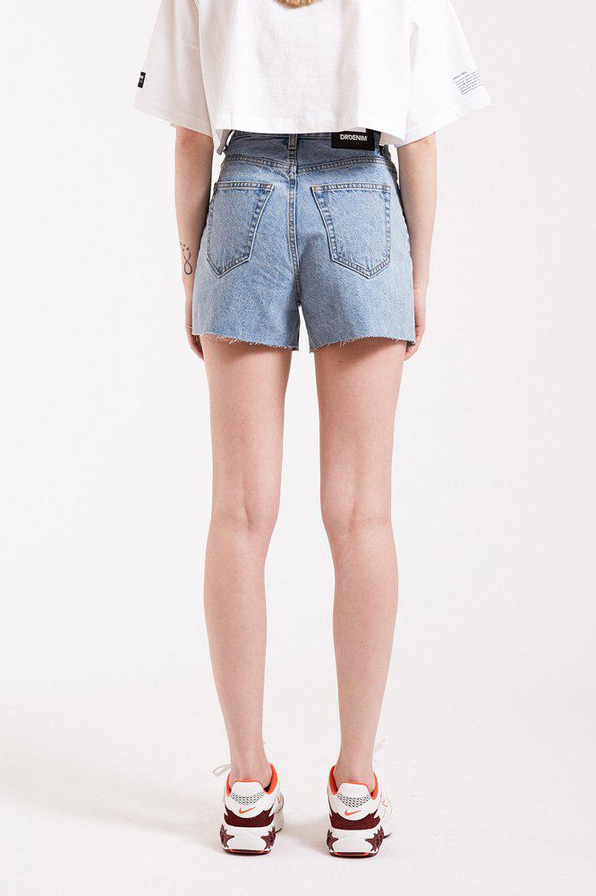 Nora Shorts - Light Retro Raw Hem