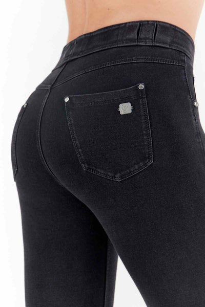 now 5 pocket black denim freddy jeans black denim black stitch mid rise www.freddy.ie