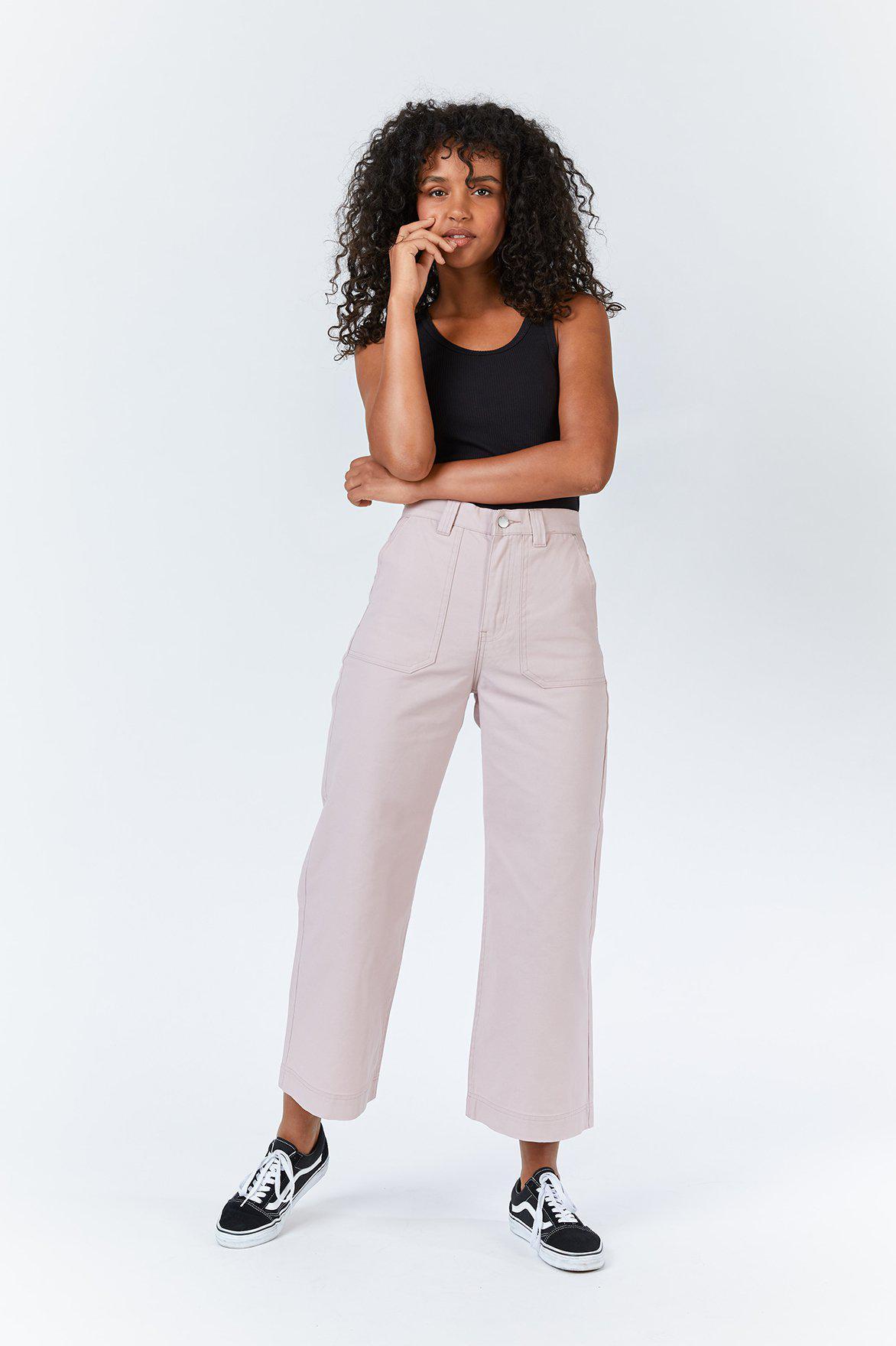 Tuva Worker Pants - Rose Quartz