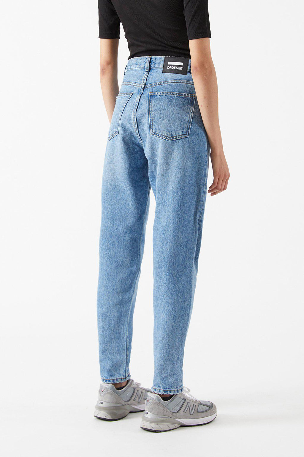 Nora Jeans - Blue Jay Worn Hem