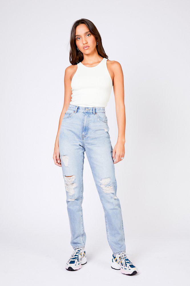 Nora Jeans - Destiny Light Blue Ripped