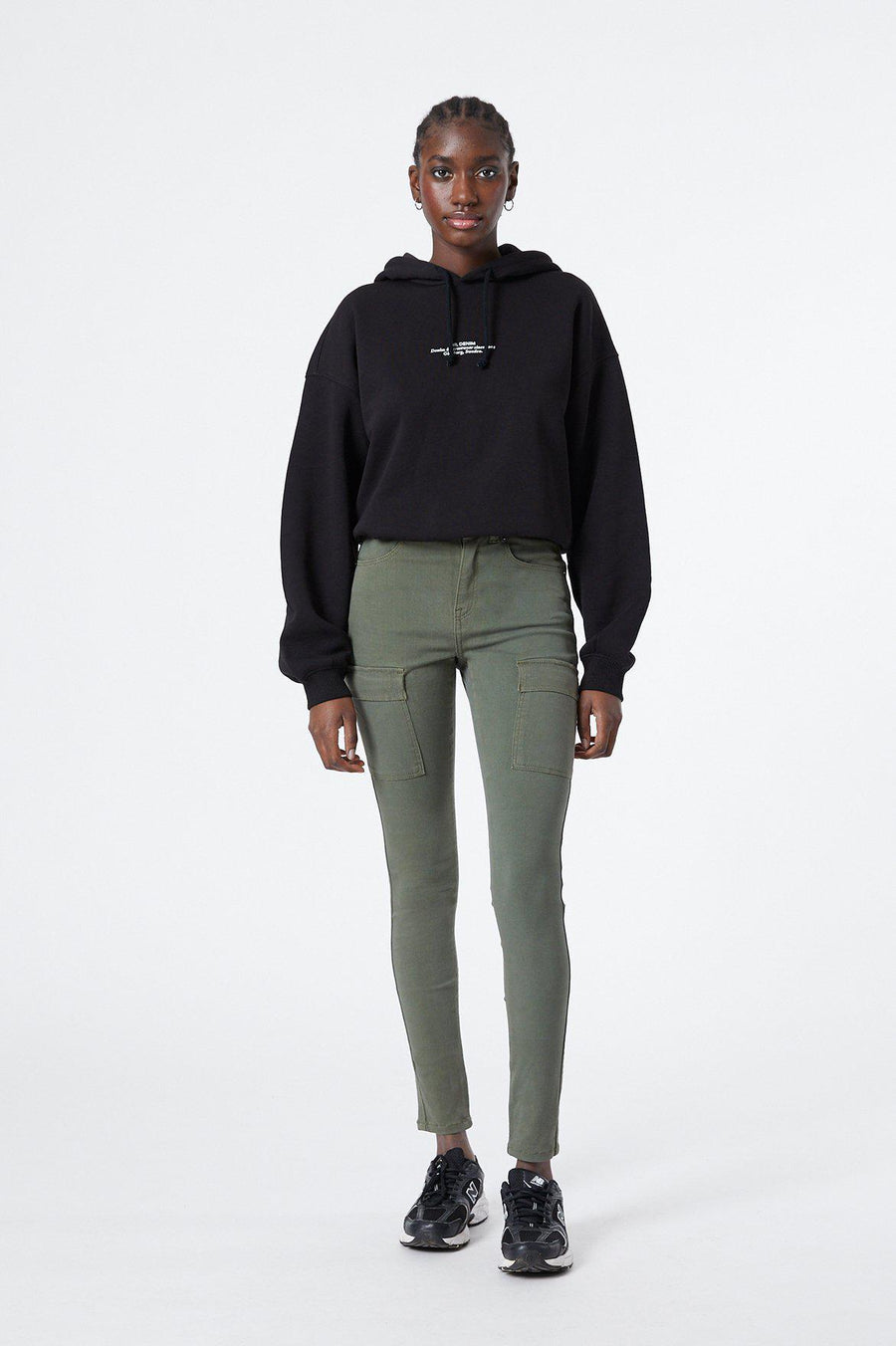 LEXY CARGO - Dark emerald