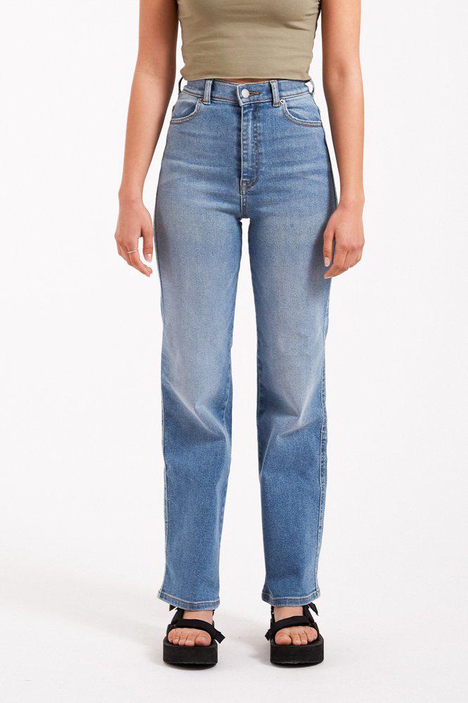 MOXY STRAIGHT - Breeze Mid Worn Hem | Dr. Denim Ireland