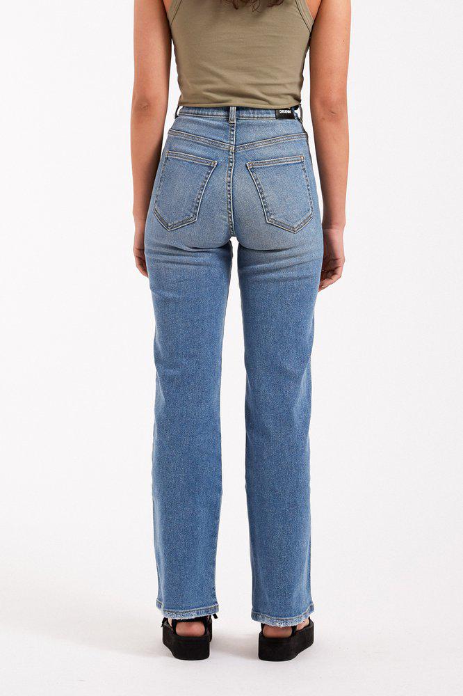 MOXY STRAIGHT - Breeze Mid Worn Hem | Dr. Denim Ireland