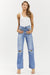 ECHO JEANS - Empress Sky Blue Ripped