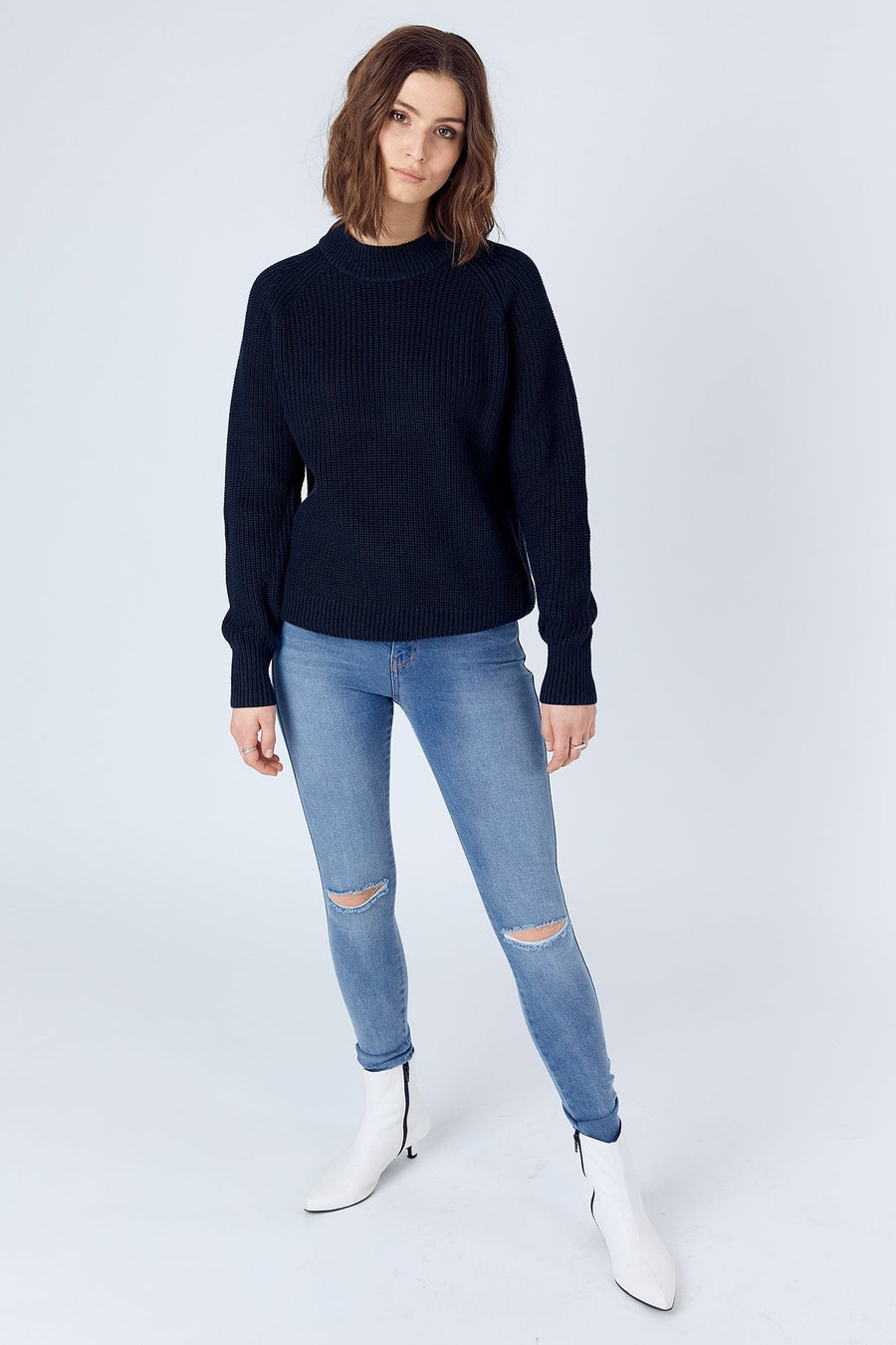 LEXY JEANS - Light Stone Destroyed