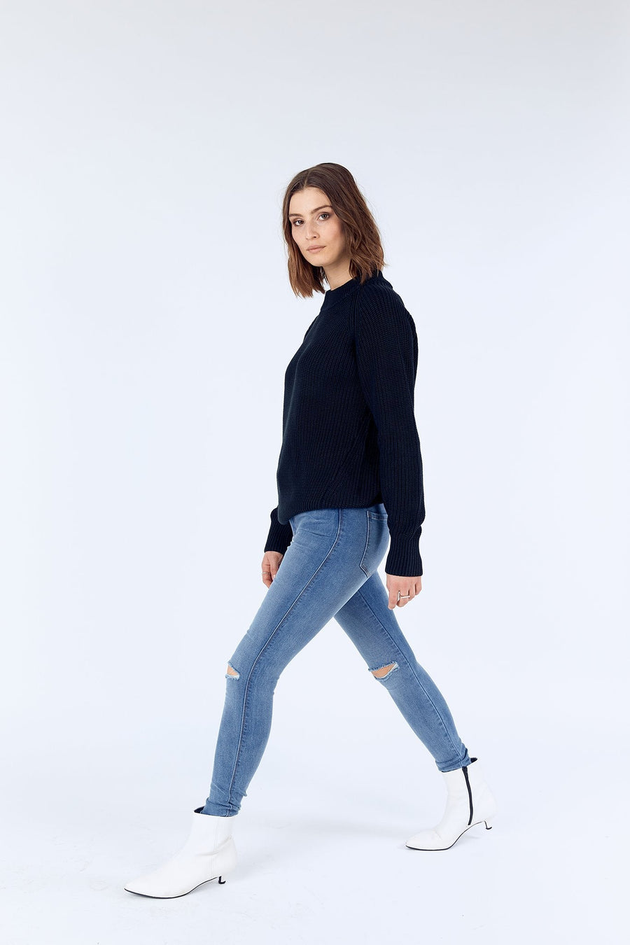LEXY JEANS - Light Stone Destroyed