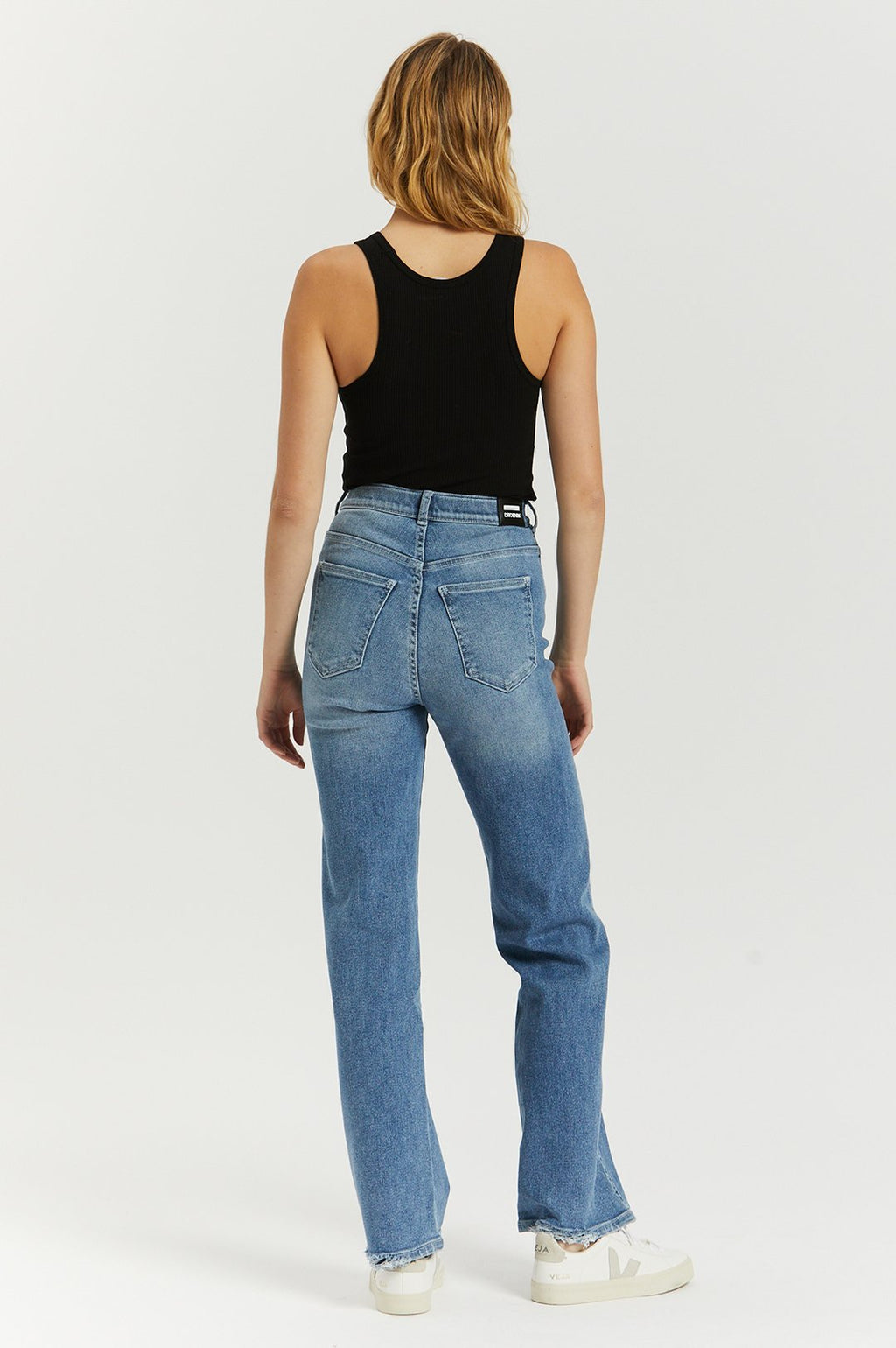 Moxy Straight - Breeze Mid Worn Hem