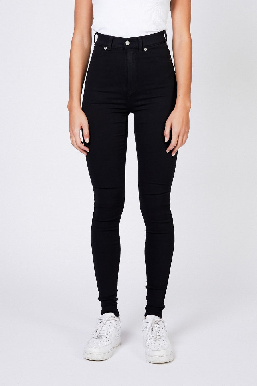 SOLITAIRE JEANS - Black