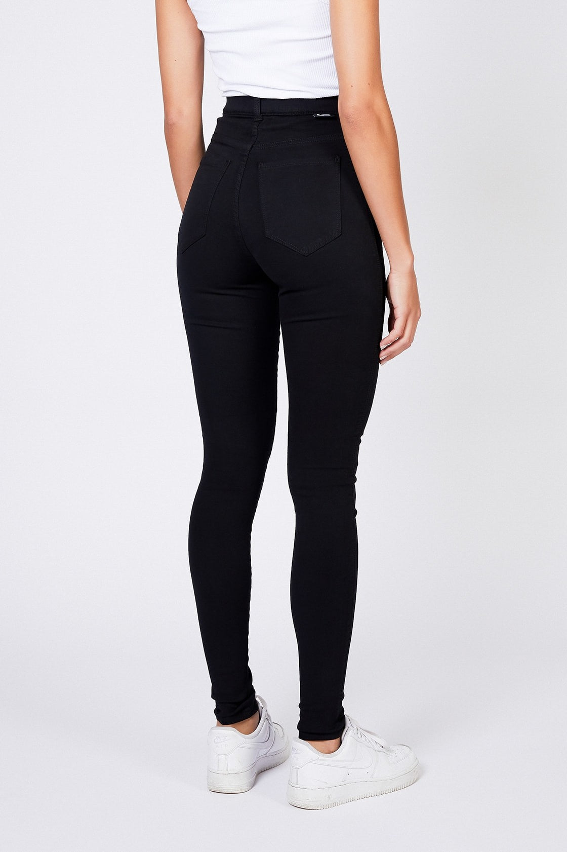 SOLITAIRE JEANS - Black