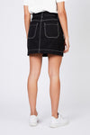 TORI WORKER SKIRT - Black